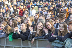 Uczestnicy juwenaliów,