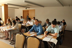 Doktorant Politechniki Rzeszowskiej na szkoleniu z nowej ustawy o szkolnictwie wyższym