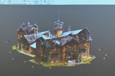 Skan Pałacu Myśliwskiego w Julinie,