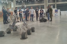 [FOTO, VIDEO] Pokazy łazików marsjańskich w Ostródzie wygrał Legendary Rover Team