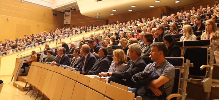 [AUDIO] Spotkanie władz uczelni z pracownikami naukowo-dydaktycznymi