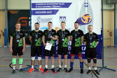 [FOTO] Nasi siatkarze w finale Akademickich Mistrzostw Polski